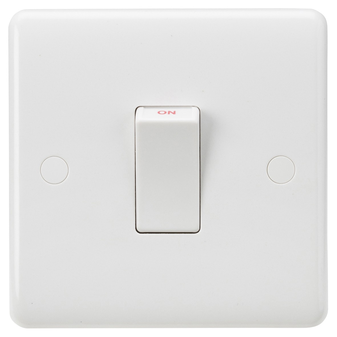 Knightsbridge 45A 1 Gang Double Pole Cooker Switch Æ’?" White 684066