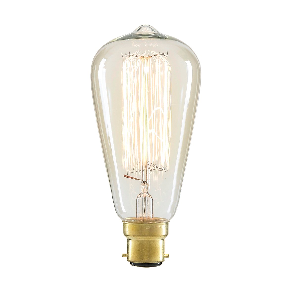 LED Vintage Lamp 6W BC Clear 686006