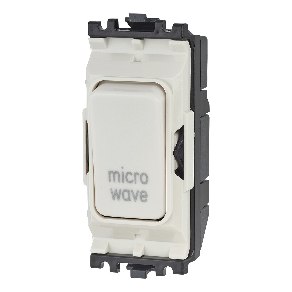 MK Printed Grid Switch - Microwave - White 687316