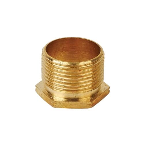 5x Male Brass Bush - 25mm - Long - Pack 10 691186