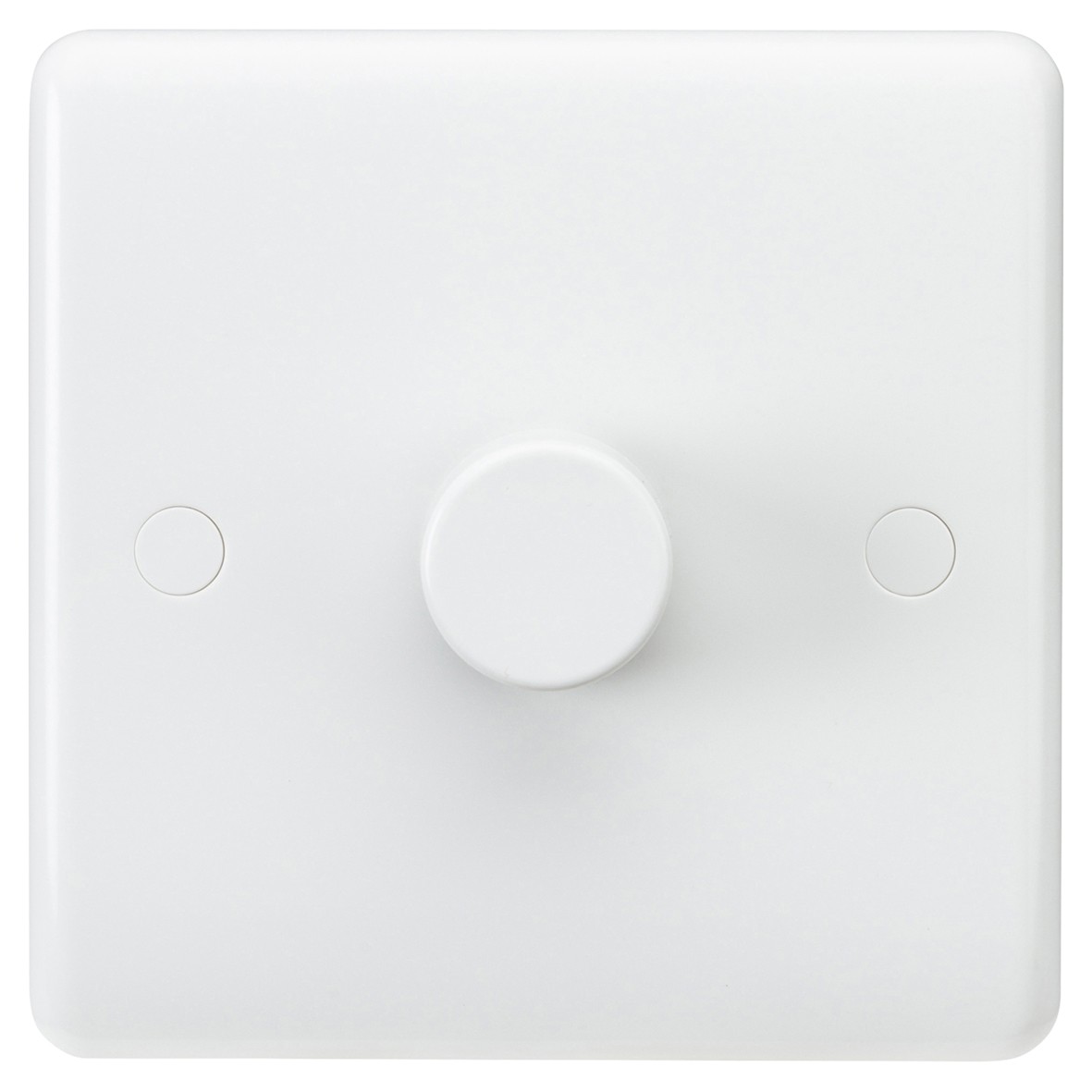 Knightsbridge 3-100W 1 Gang 2 Way Push On/Off Rotary LED Dimmer Switch 692277