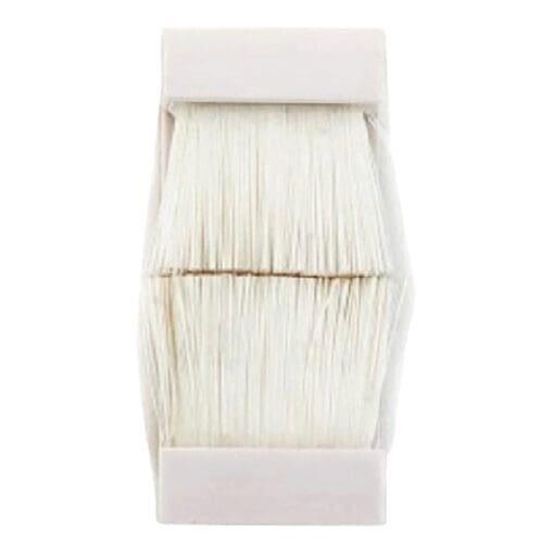 5x Ultima Modular Wall Plate Insert Single Brushes -50 x 25mm - White 695470