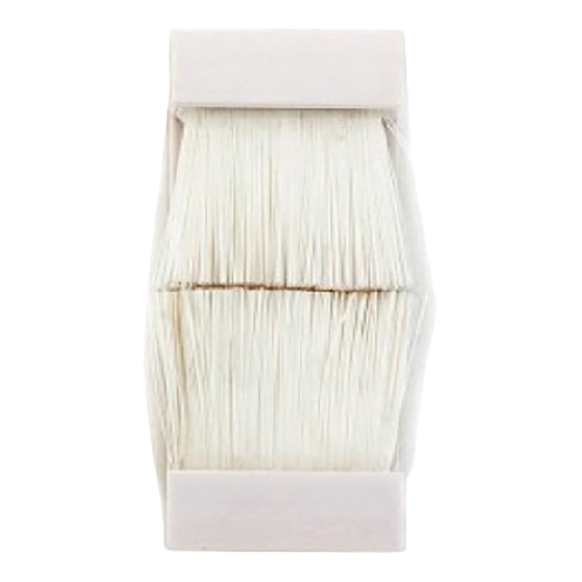 5x Ultima Modular Wall Plate Insert Single Brushes -50 x 25mm - White 695470