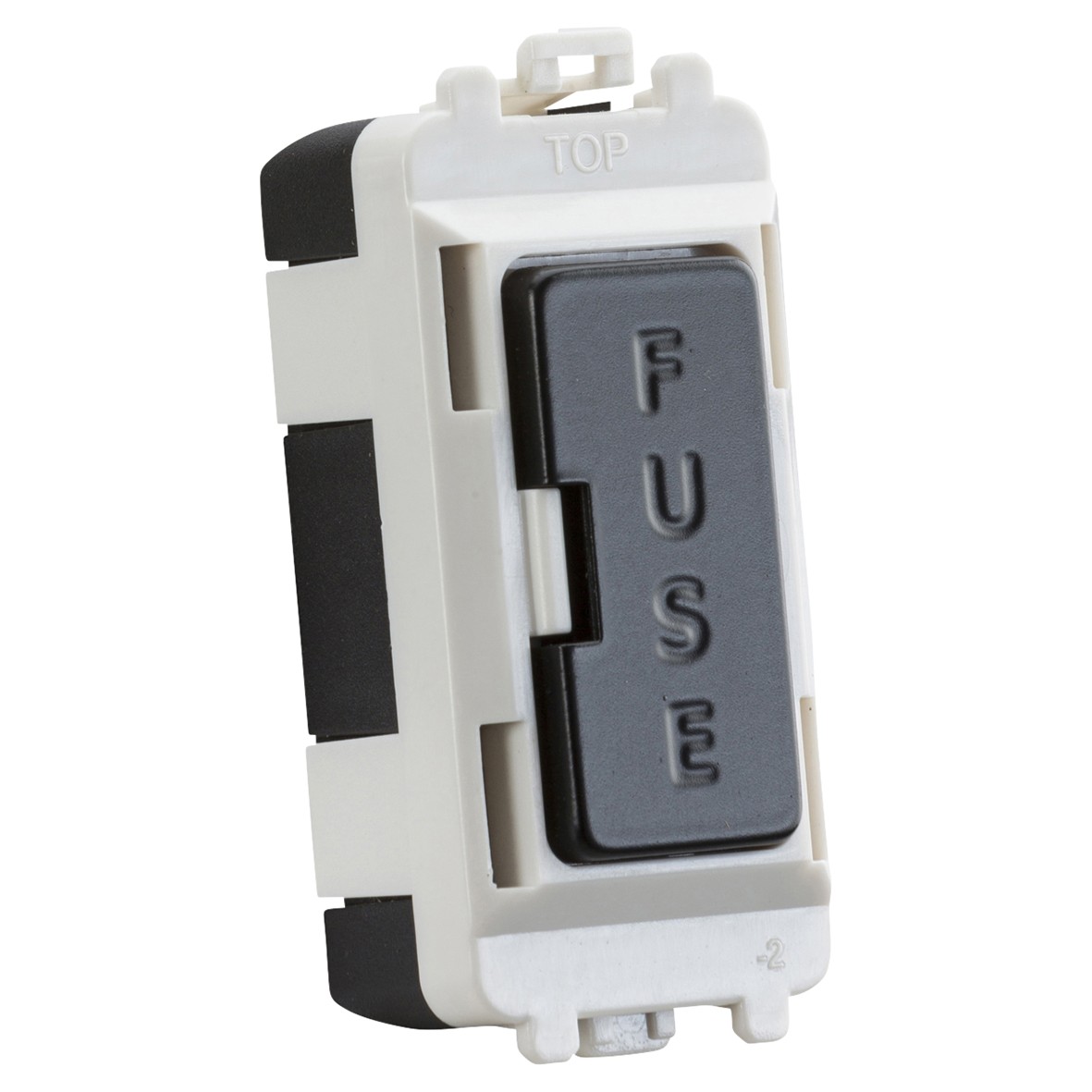 Knightsbridge 13A Fused Spur Grid Switch - Matt Black 696074