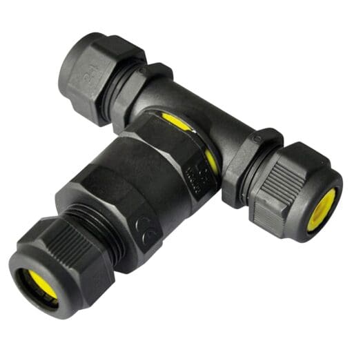 Knightsbridge 16A 3 Way 3 Pole Waterproof Cable Joint Connector - IP68 704406
