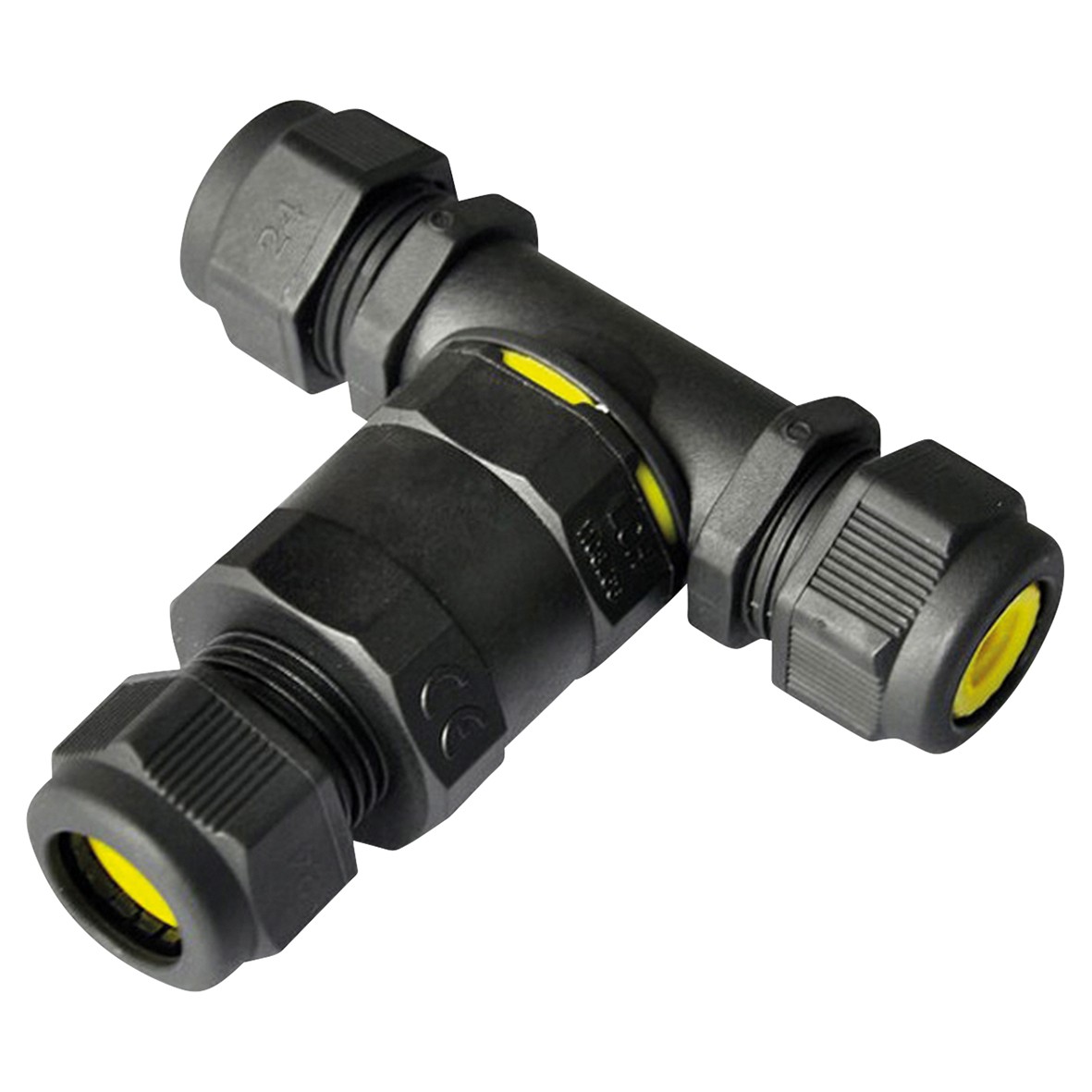 Knightsbridge 16A 3 Way 3 Pole Waterproof Cable Joint Connector - IP68 704406