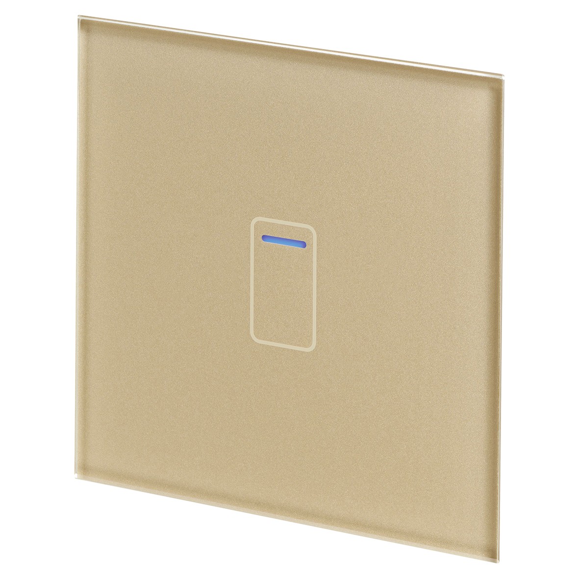 Retrotouch Crystal+ 1 Gang Wi-Fi Smart Touch Light Switch - Brass 704728