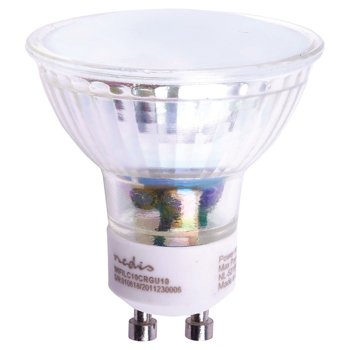 Nedis SmartLife 5W GU10 LED Spotlight Full Colour Smart Bulb - RGB/2700 706669