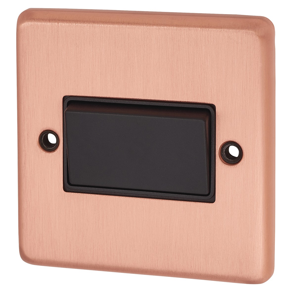 G&H Brassware 10A Fan Isolator Switch - Brushed Copper 706998
