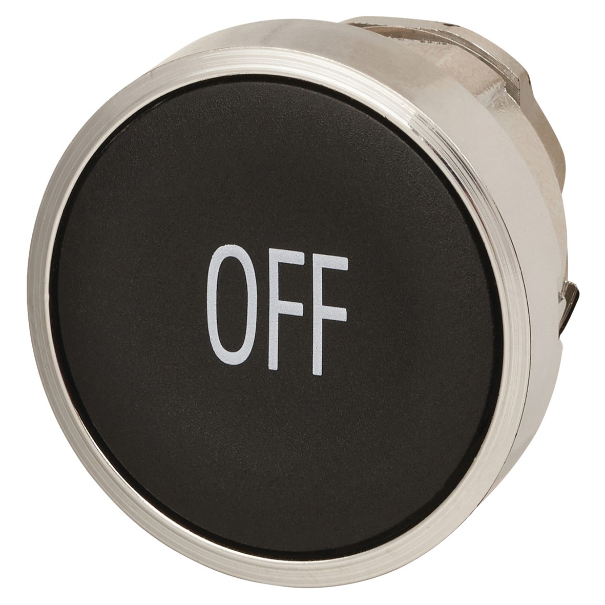 Schneider XB4 Series Marked OFF Flush Push Button Head - Black 708195