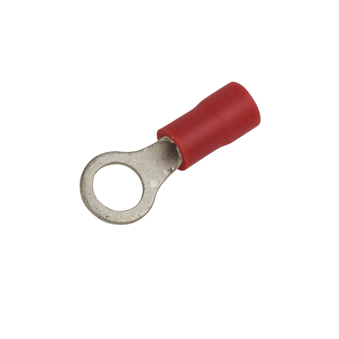 10x Crimp Insulated Ring - 5 - Red 714420