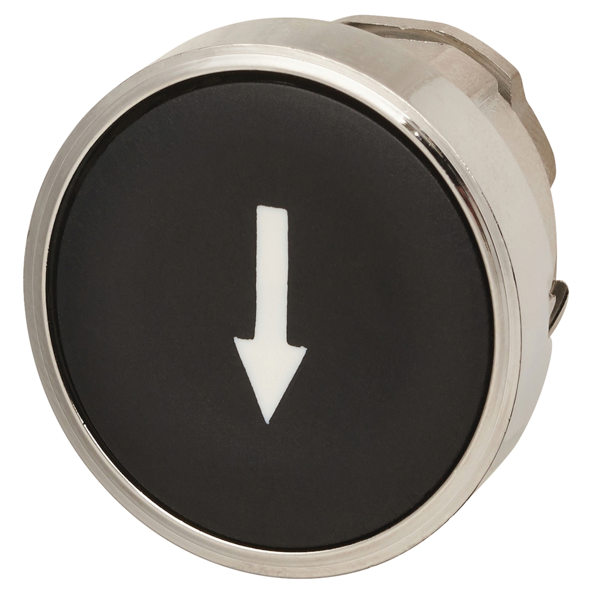 Schneider XB4 Series Marked Arrow Flush Push Button Head - Black 716622