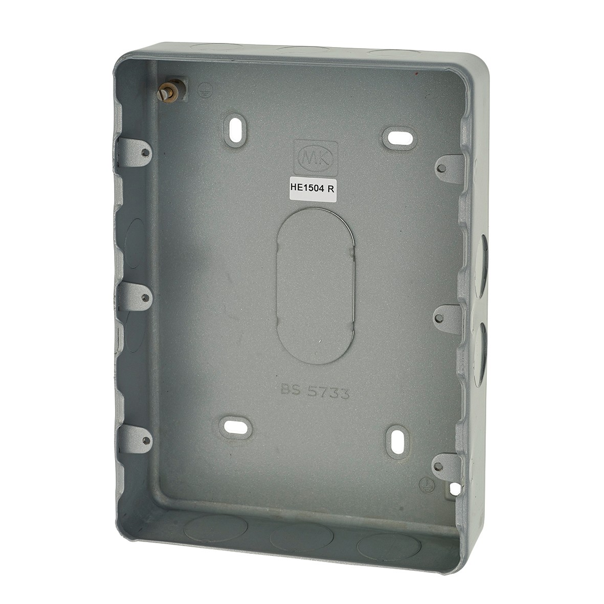 MK 9-12 Gang Grid Switch Surface Back Box - 38mm 723670
