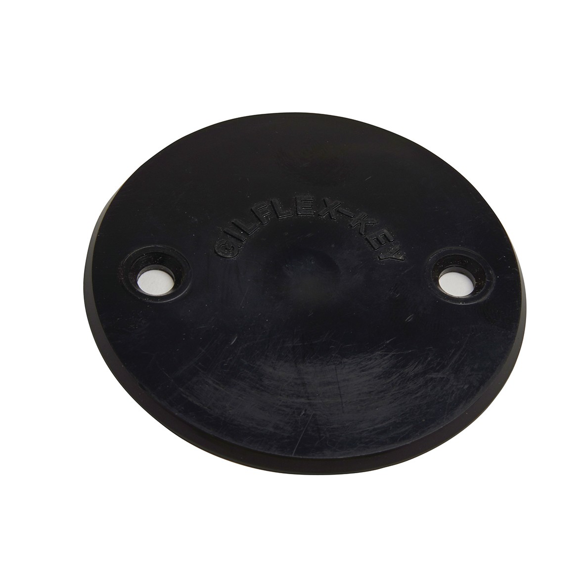 PVC Conduit Circular Box Lid - Overlapping - 85mm - Black 724316