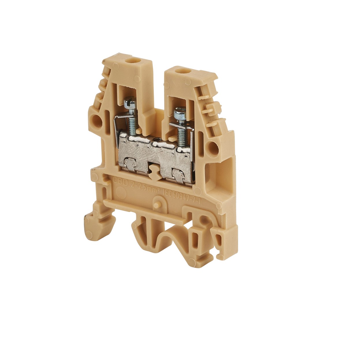 10x DIN rail terminal block 2.5mm 725247