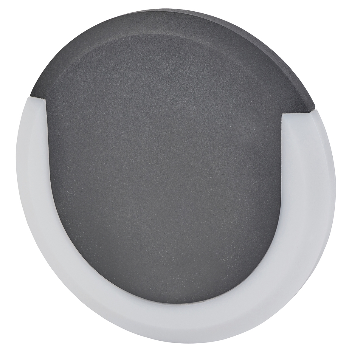 Integral ILDEA005 Lunox Round Wall Light 13.2W Dark Grey 3000k 725780