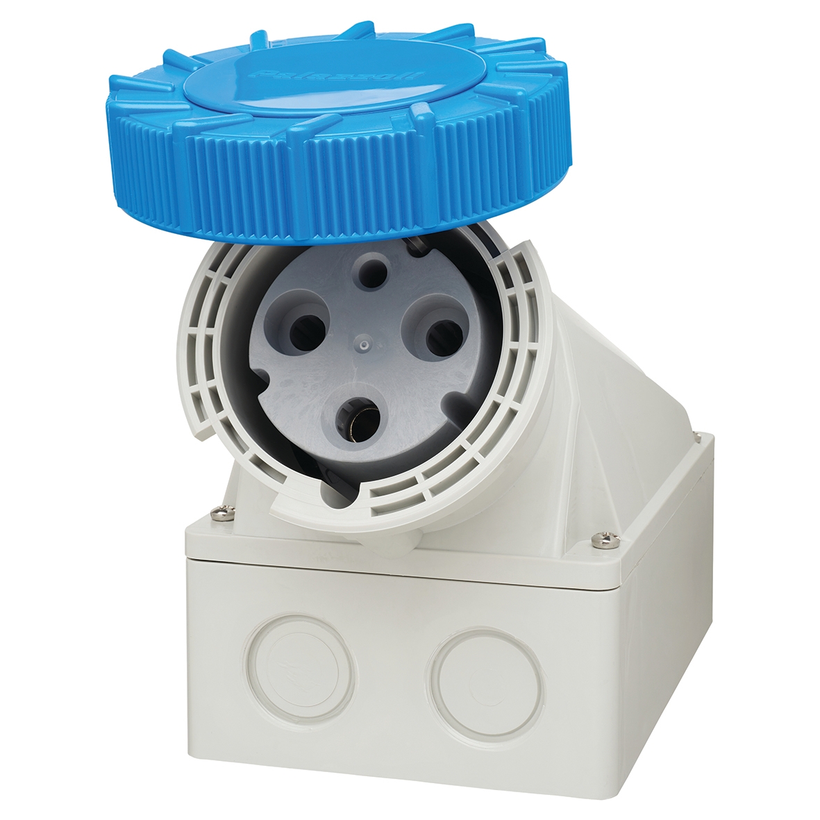 63A 3 Pin Surface Angle Socket 727120