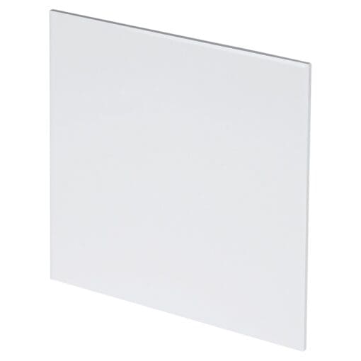 Awenta Trax Front Panel Extractor Fan Cover - 4"/100mm - White 729831