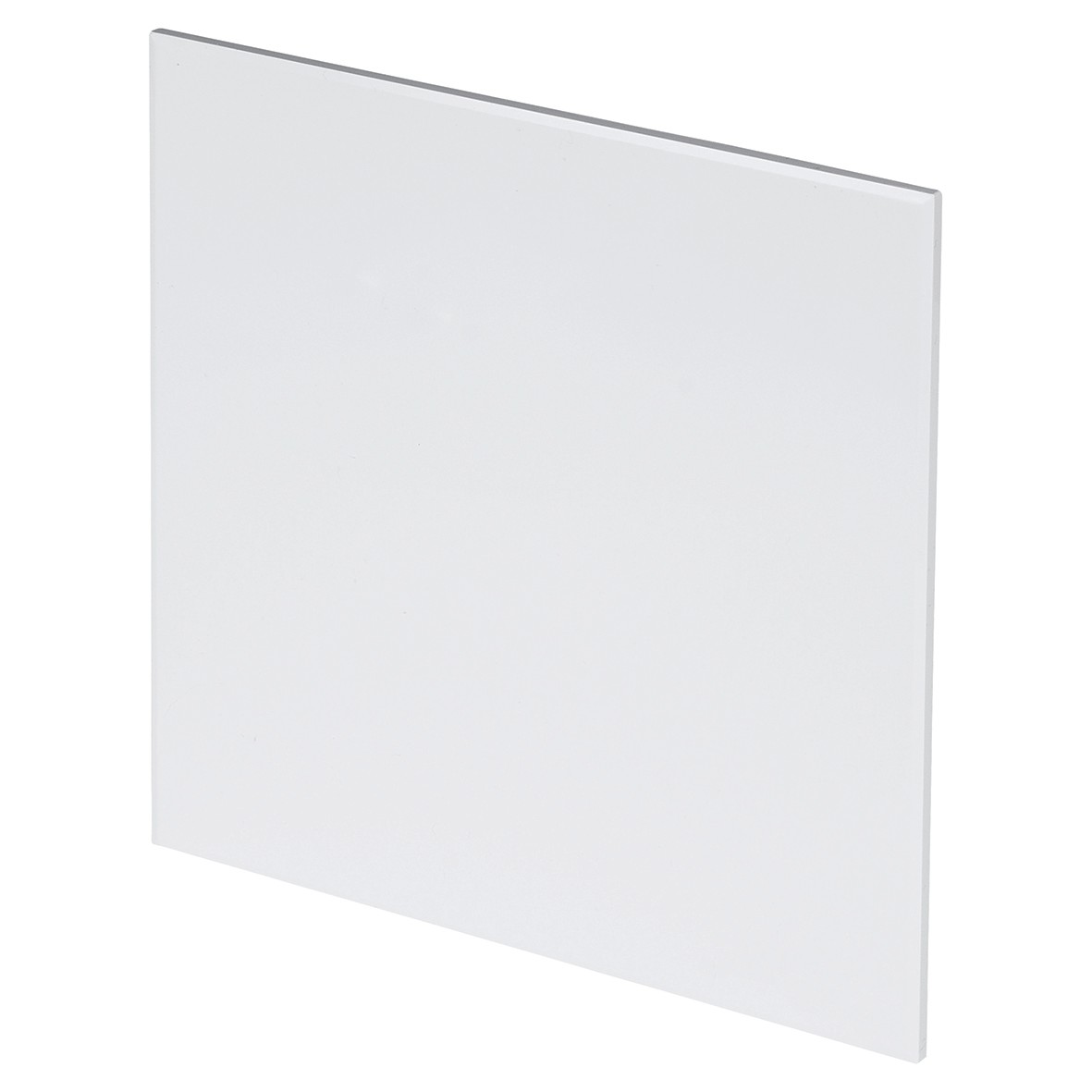 Awenta Trax Front Panel Extractor Fan Cover - 4"/100mm - White 729831