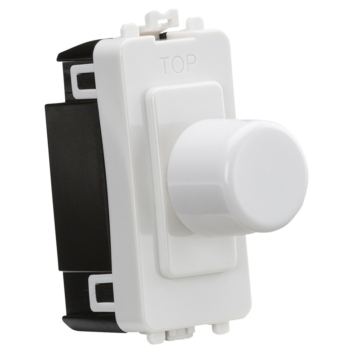 Knightsbridge 6A 2 Way Dummy Dimmer Metal Clad Grid Switch - White 730037