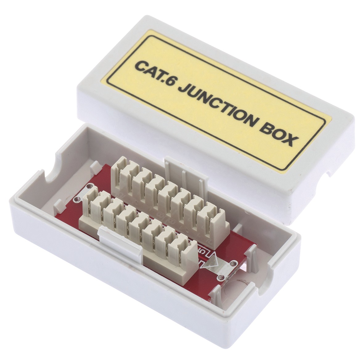 Coupler Cat6 IDC Punchdown Unshielded White 733955