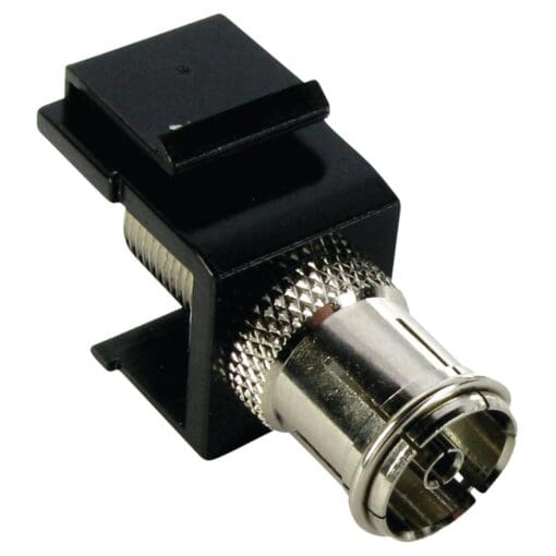 5x COAX KEYSTONE BLACK 744751