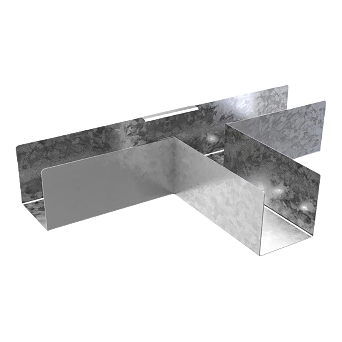 Trench Lighting Trunking Flat Tee - Pre-Galvanised 755228