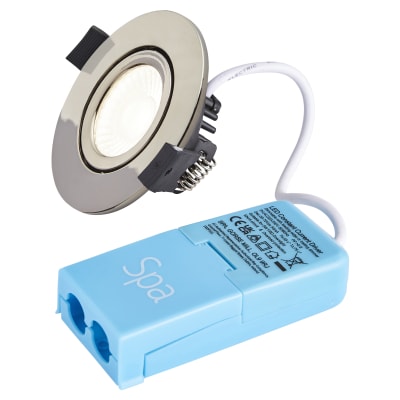 Forum Spa Como 5W IP65 Fire Rated LED Adjustable Downlight - 4000K - Bl 760768