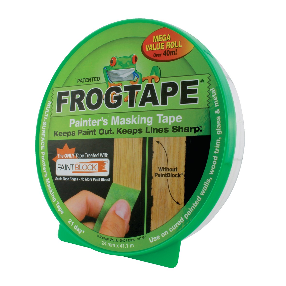 Multi-Surface Frog Tape - 36mm Wide - Green 761483