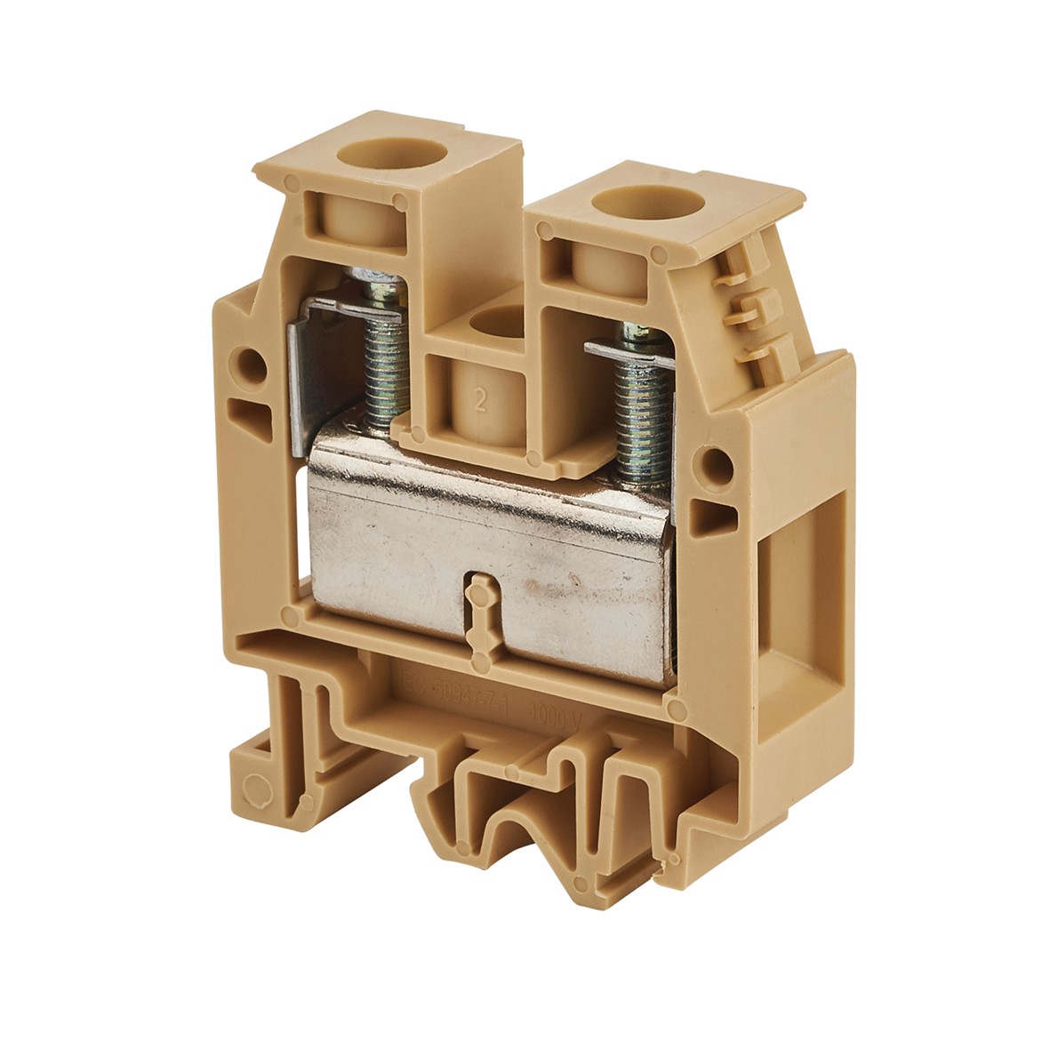 5x DIN rail terminal block 35mm 770371