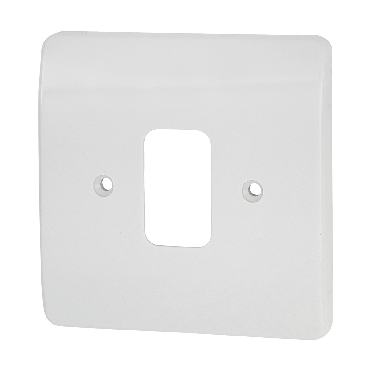 10x MK 1 Gang Grid Front Plate - White 774217