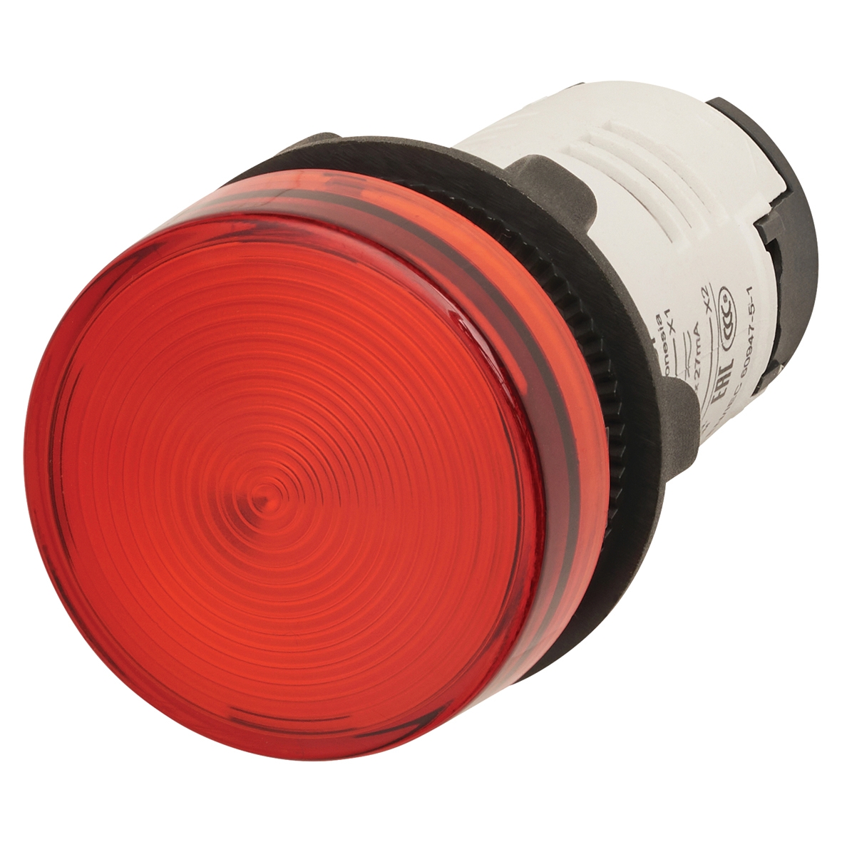 Schneider 24V Harmony XB7 Round Pilot Light Integral LED - Red 776002