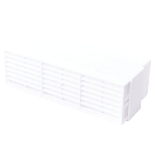 Rytons Multifix Air Brick with Adaptor for 204mm x 60mm Ducting - White 784716
