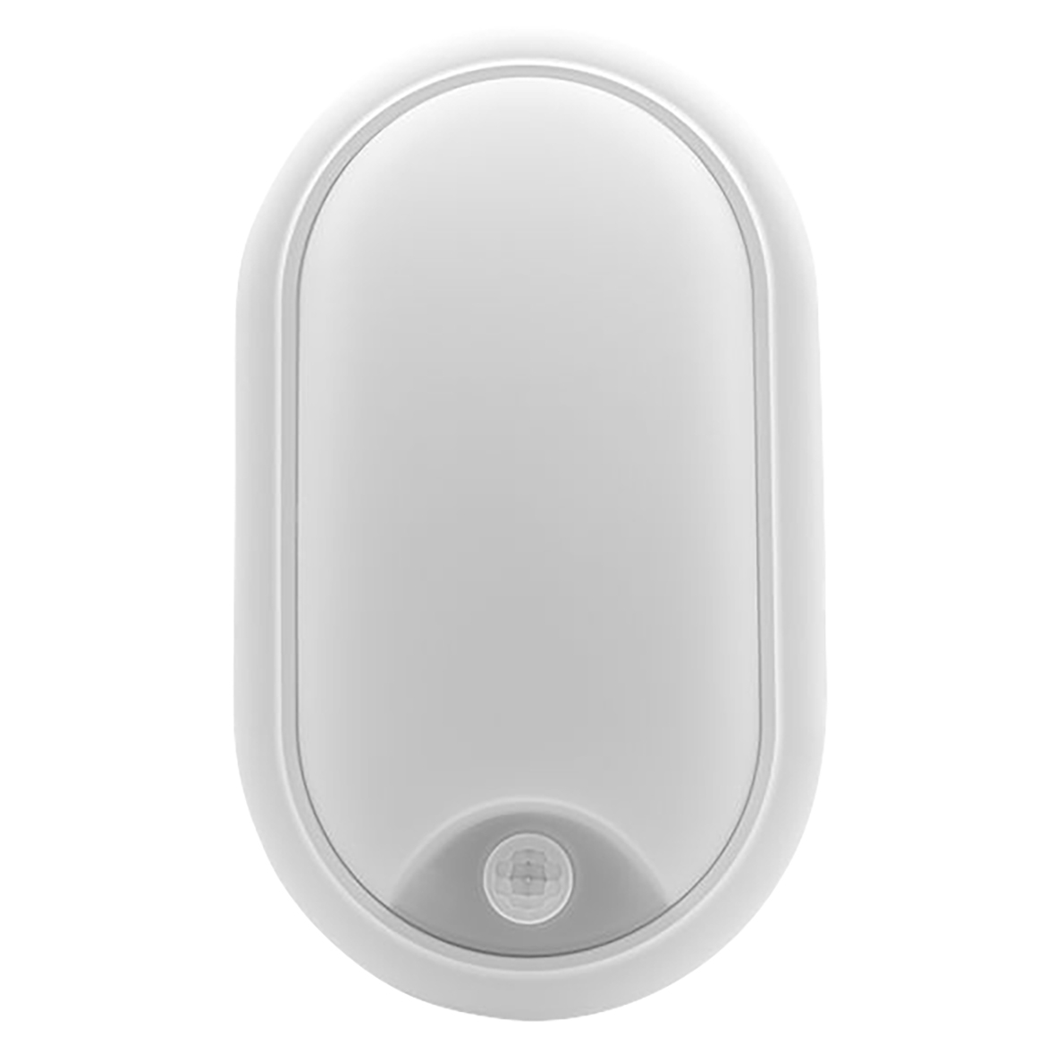 Ovia Velo 15W Oval LED Bulkhead Light with PIR - IP65 - 3000/4000/6500K 785552