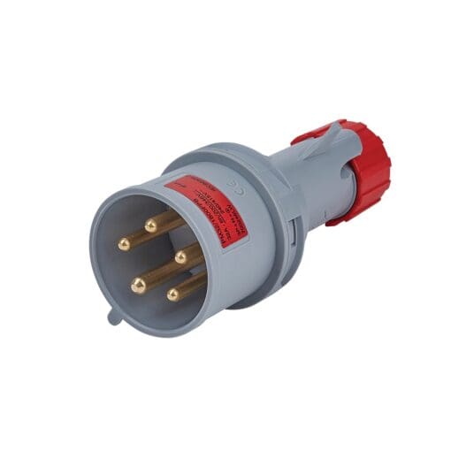 32A 4 Pin & Earth Plug - Red 786564