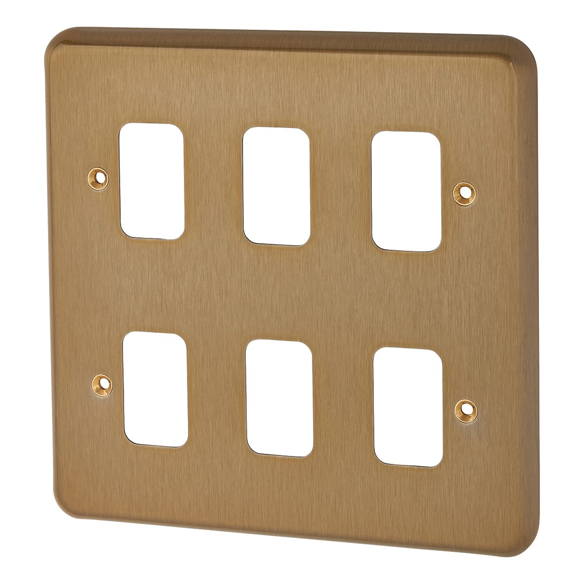 MK 6 Module Grid Front Plate - Satin Anodised 789975