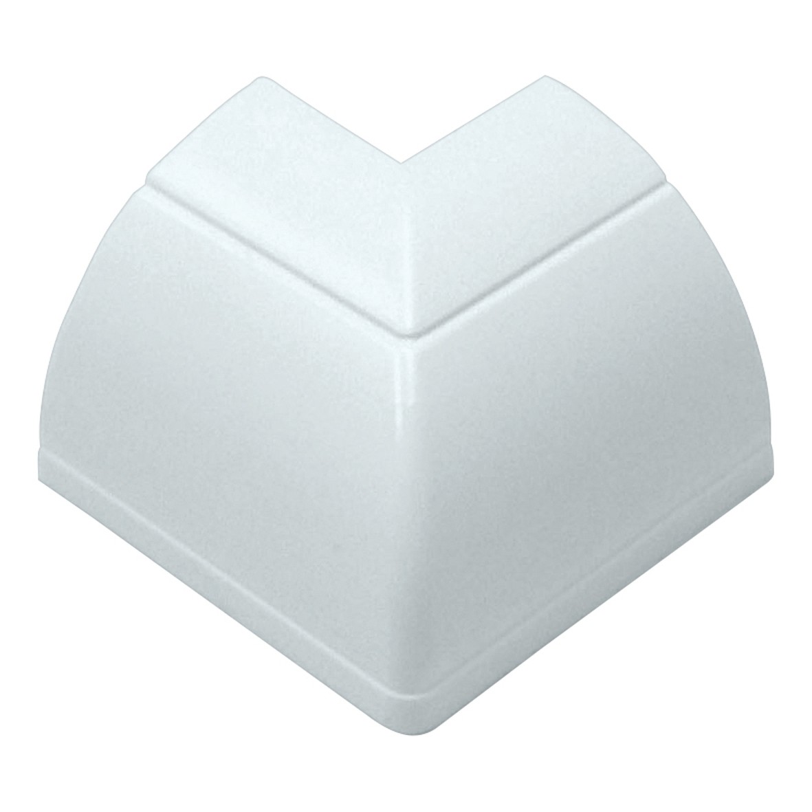 10x D-Line External Bend - 22 x 22mm - Clip-Over - White 793784