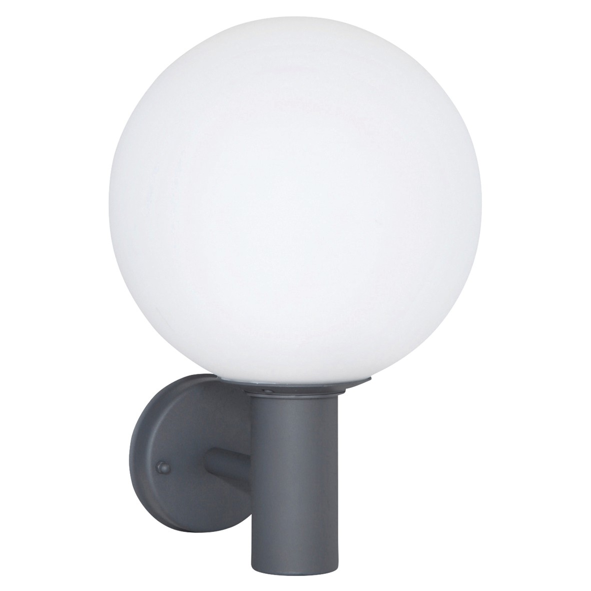 Globo Globe Wall Light - White Opal/Anthracite 795469