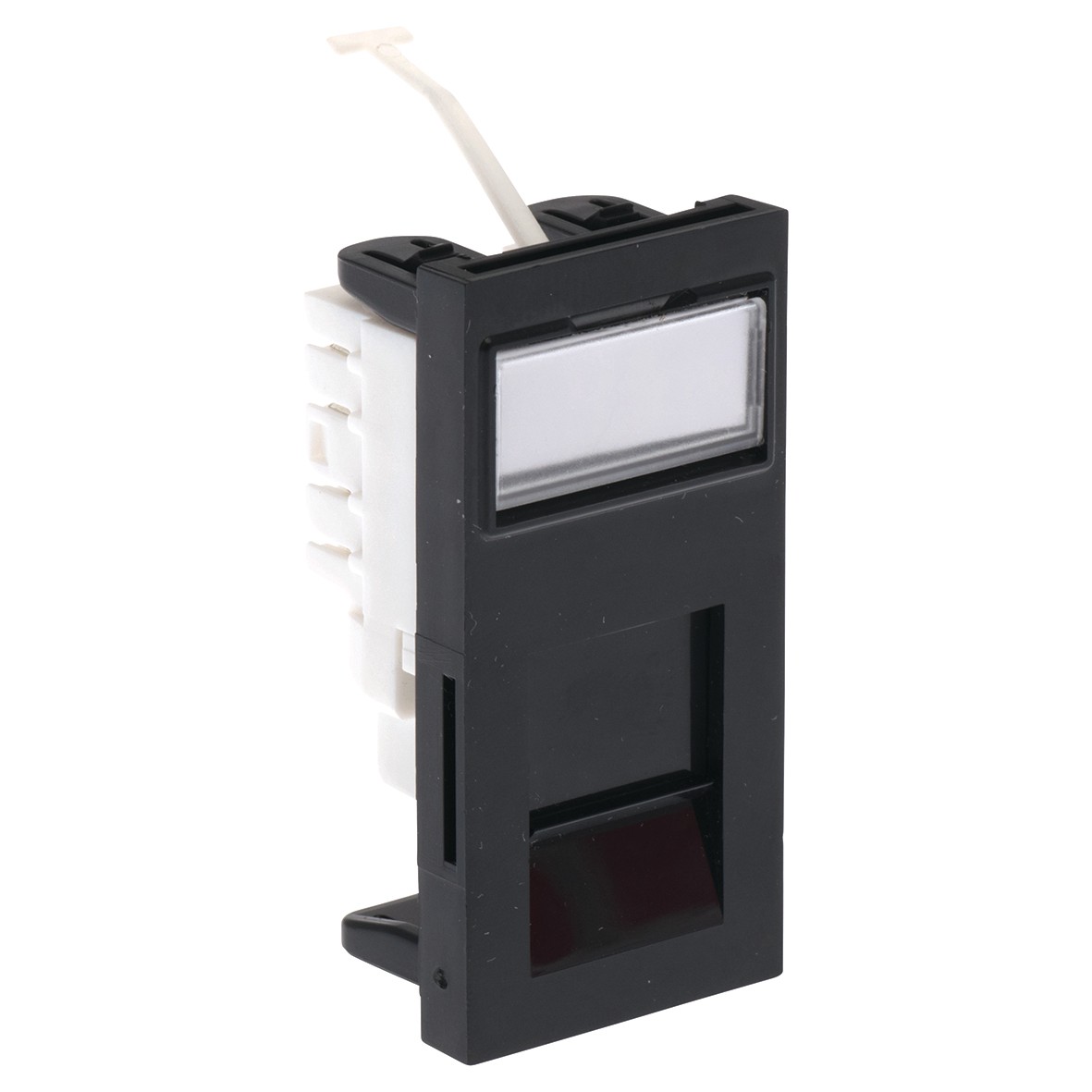 10x CAT5 RJ45 Black wall Plate Insert 796740