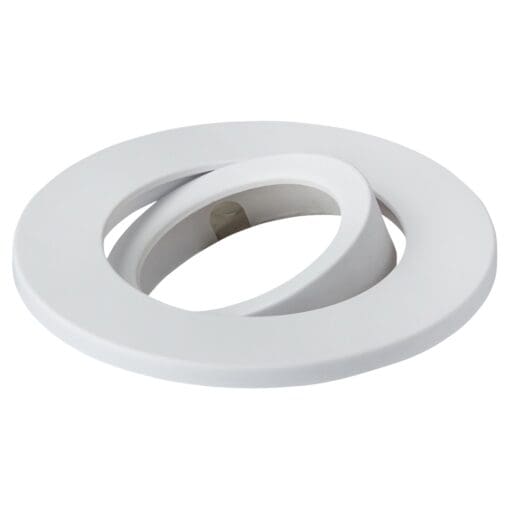 Knightsbridge SpektroLED Adjustable Fire Rated Downlight Bezel - White 799177