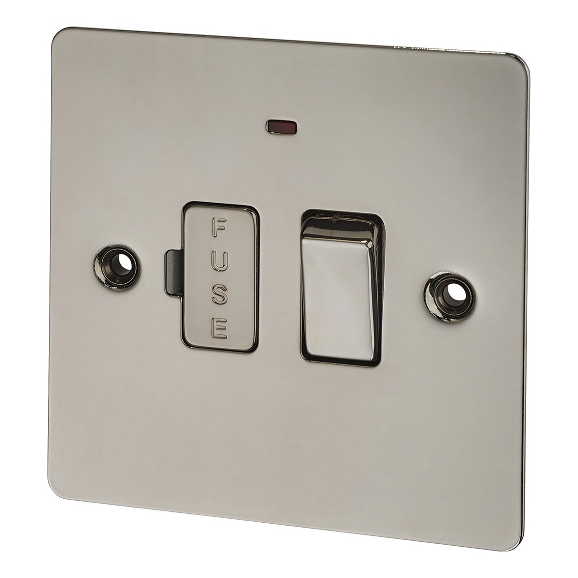 BG Flatplate Screwed 13A Fused Connection Unit Switched with Power Indi 799965