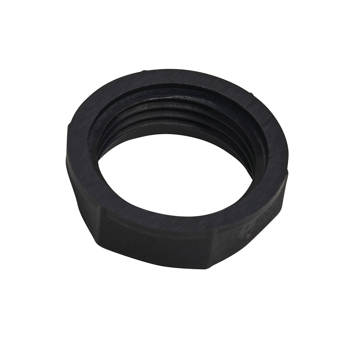 10x Flexible Conduit Locknut - 20mm - Black 801193