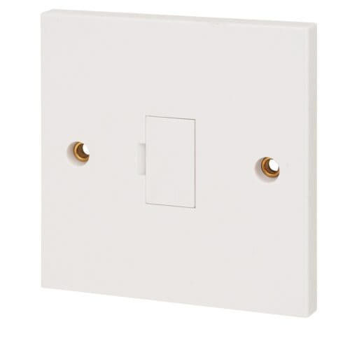 5x Schneider Exclusive 13A Fused Connection Unit - White 803574