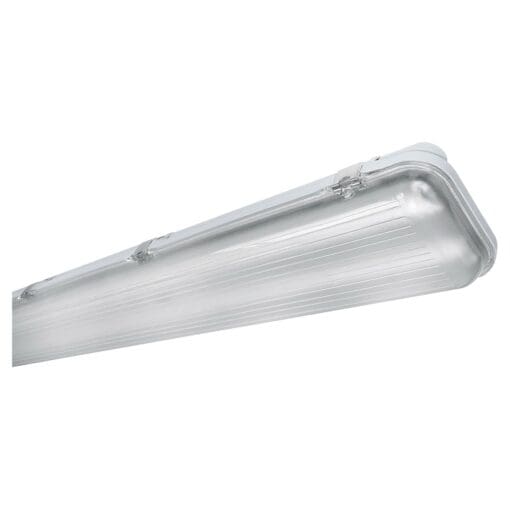 Eterna 38W LED Standard Twin Weatherproof Batten 4ft/1200mm IP65 - Grey 804866