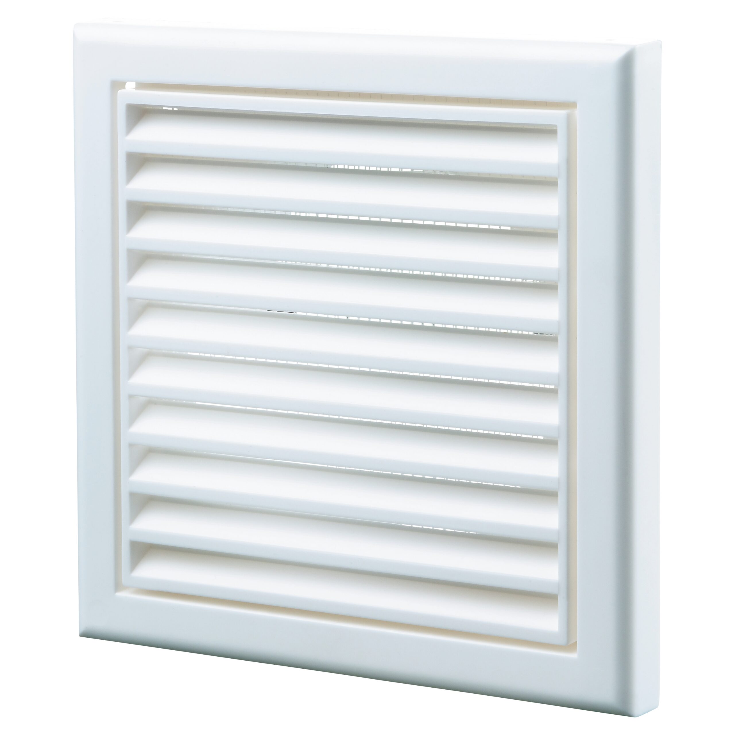 5x Blauberg Plastic Fixed Blade Grille - 150mm - White 810807