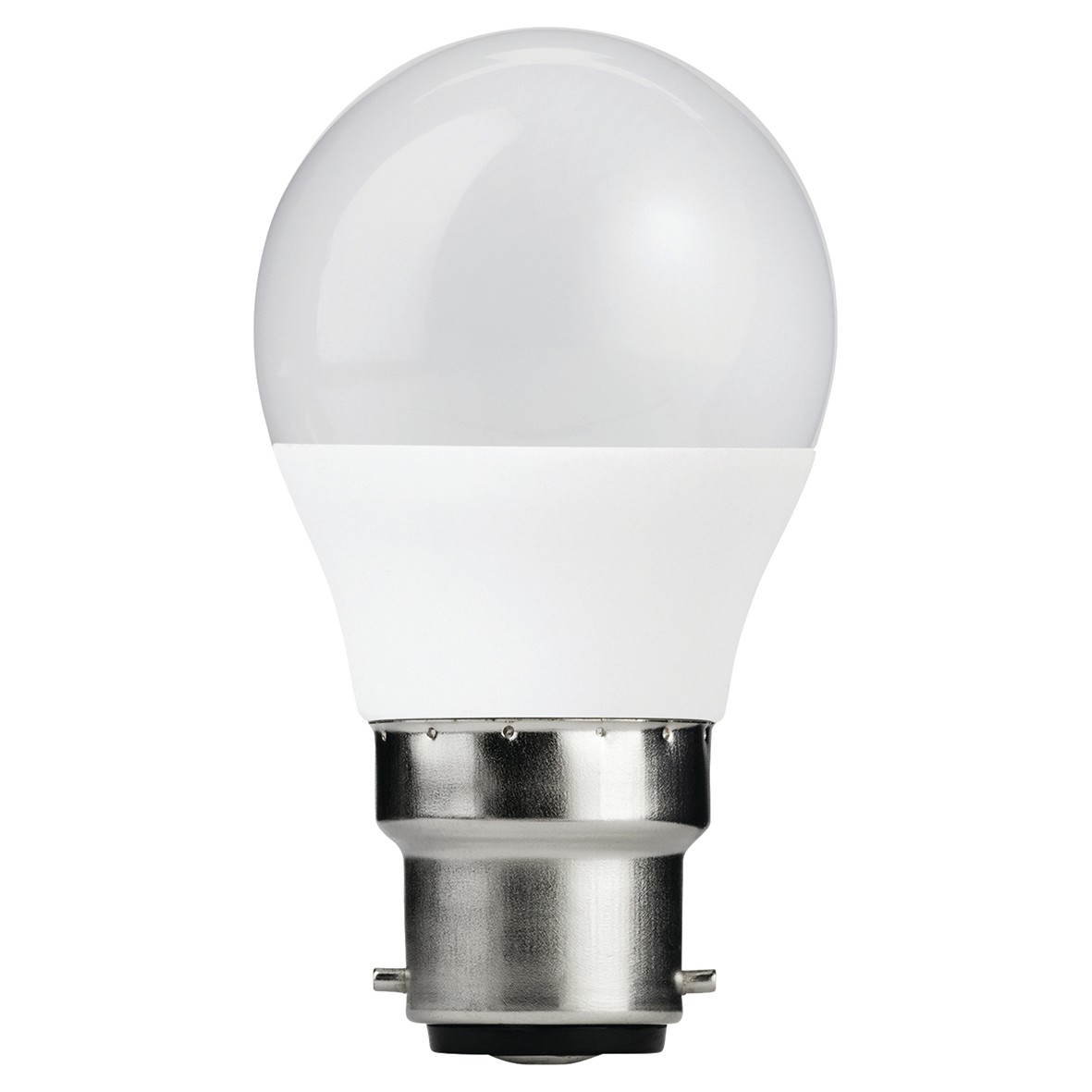 10x TCP Home 5.3W BC-B22 LED Golf Ball Lamp - 2700K Warm White 816776