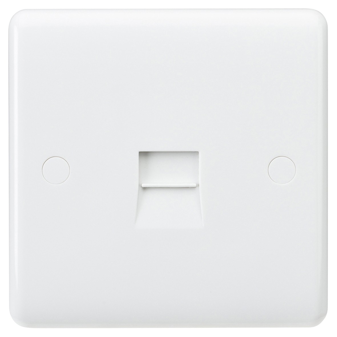 Knightsbridge 1 Gang Master Telephone Socket Æ’?" White 821091