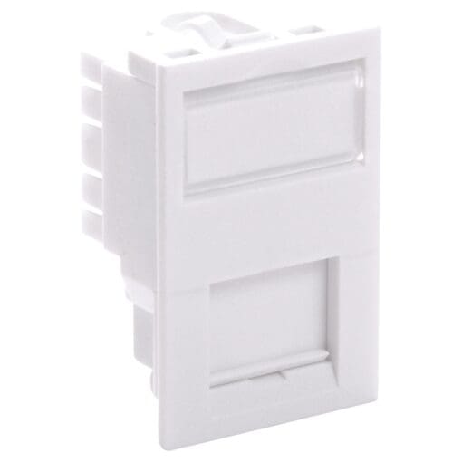 10x Low Profile Module Cat6 LJ6C Unshielded PCB White 824135