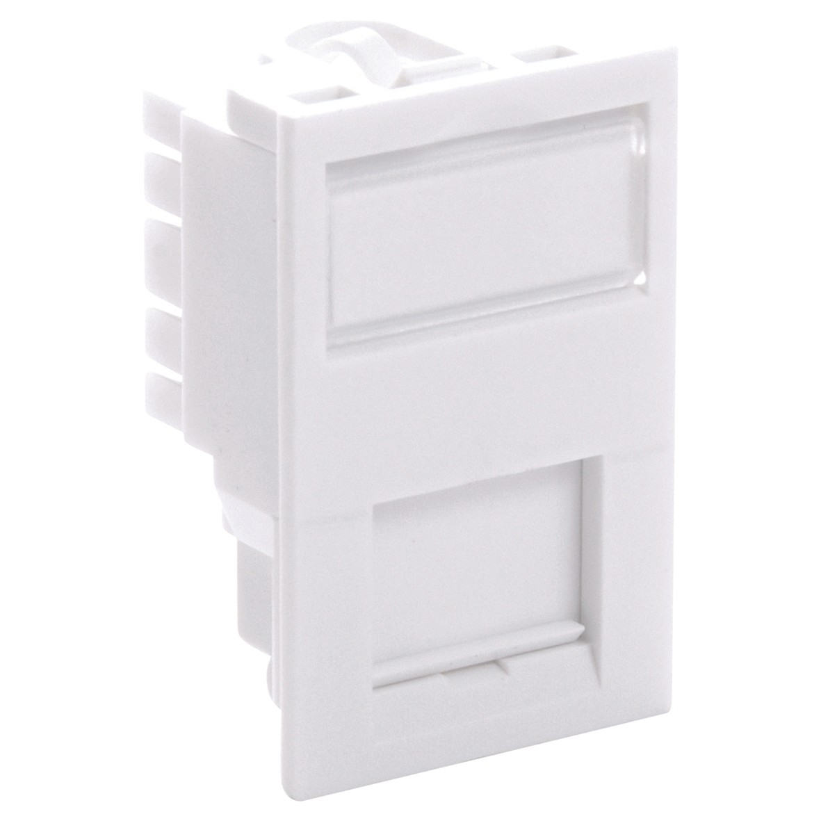 10x Low Profile Module Cat6 LJ6C Unshielded PCB White 824135