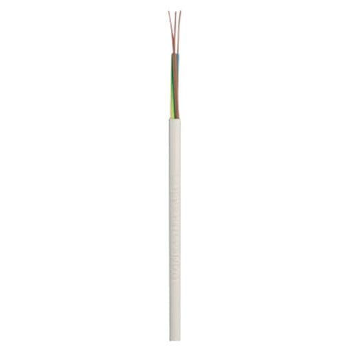 Doncaster Cables 3183Y 3 Core Round Flex Cable - 1.5mm x 5m - White 825514
